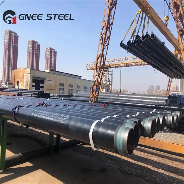 API SSAW بڑے قطر کے سرپل ویلڈیڈ اسٹیل پائپ