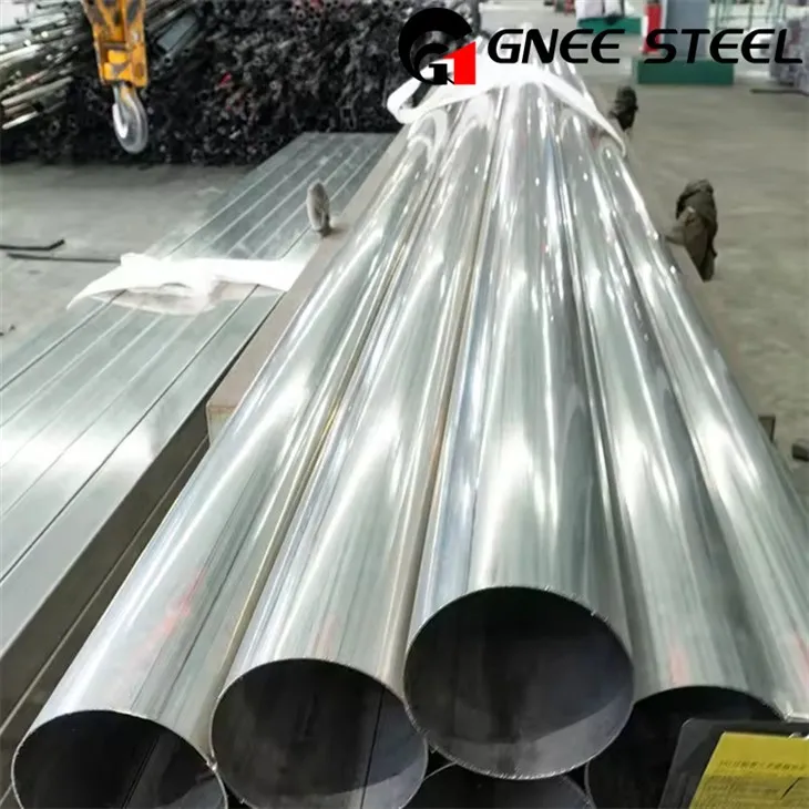 A312 TP347H ویلڈیڈ سٹینلیس سٹیل پائپ