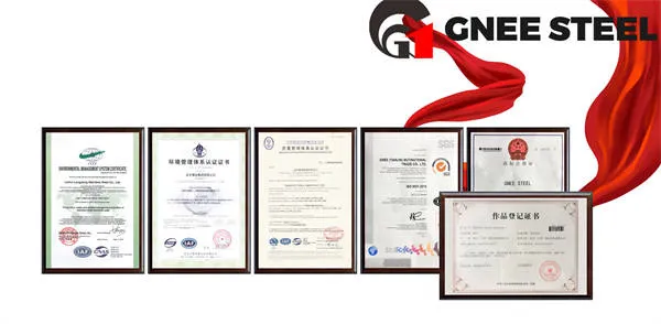 Gnee product certificate Gnee product certificate